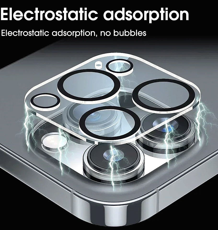 BAPPSUS Tempered Glass Camera Lens Protector for iPhone