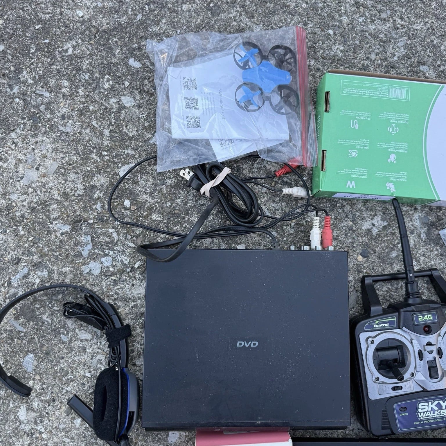 Junk Drawer Mixed Lot of Electronics Gadgets As-Is Used Untested Parts Repair