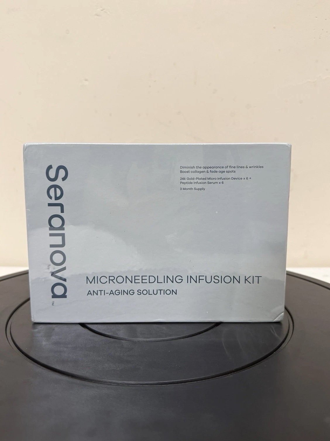Seranova Microneedling Infusion Kit, Anti-Aging Solution, 3 Month Supply, 2028 Sealed