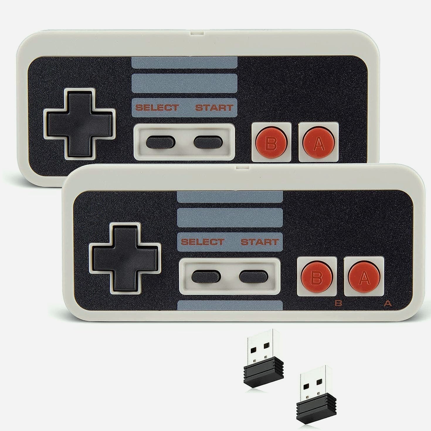 KIWITATA 2-Pack Wireless NES Controller for PC Retro Gaming