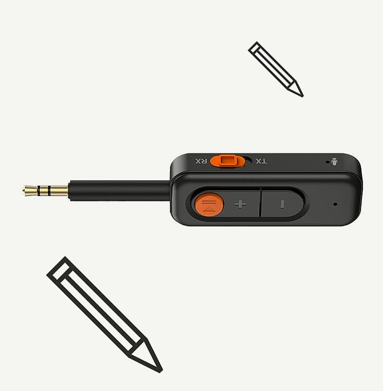 GEYILO Bluetooth Transmitter Receiver for dual headphones