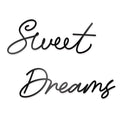 Zzbakress Sweet Dreams Metal Wall Decor for Bedroom