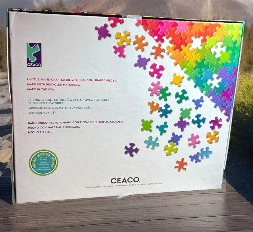 2019 Disney Stained Glass Classics II Ceaco 1500 Piece Jigsaw Puzzle 32” x 24”