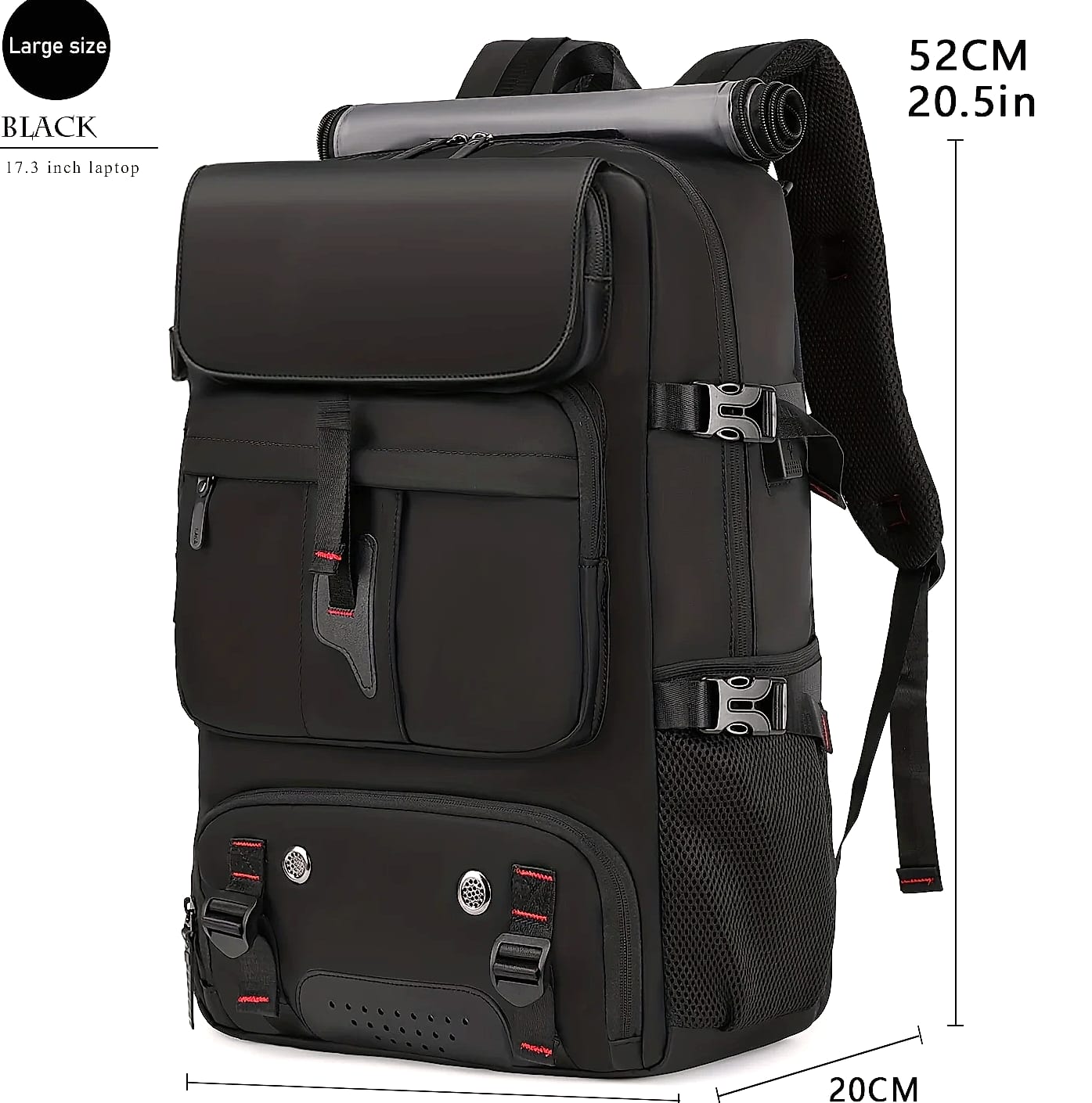 Large Capacity Laptop Backpack with Travel Organizer
