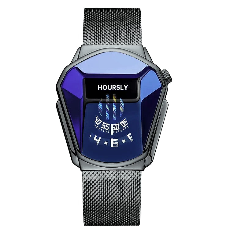 M.A.W Men's Stainless Steel Sports Quartz Watch