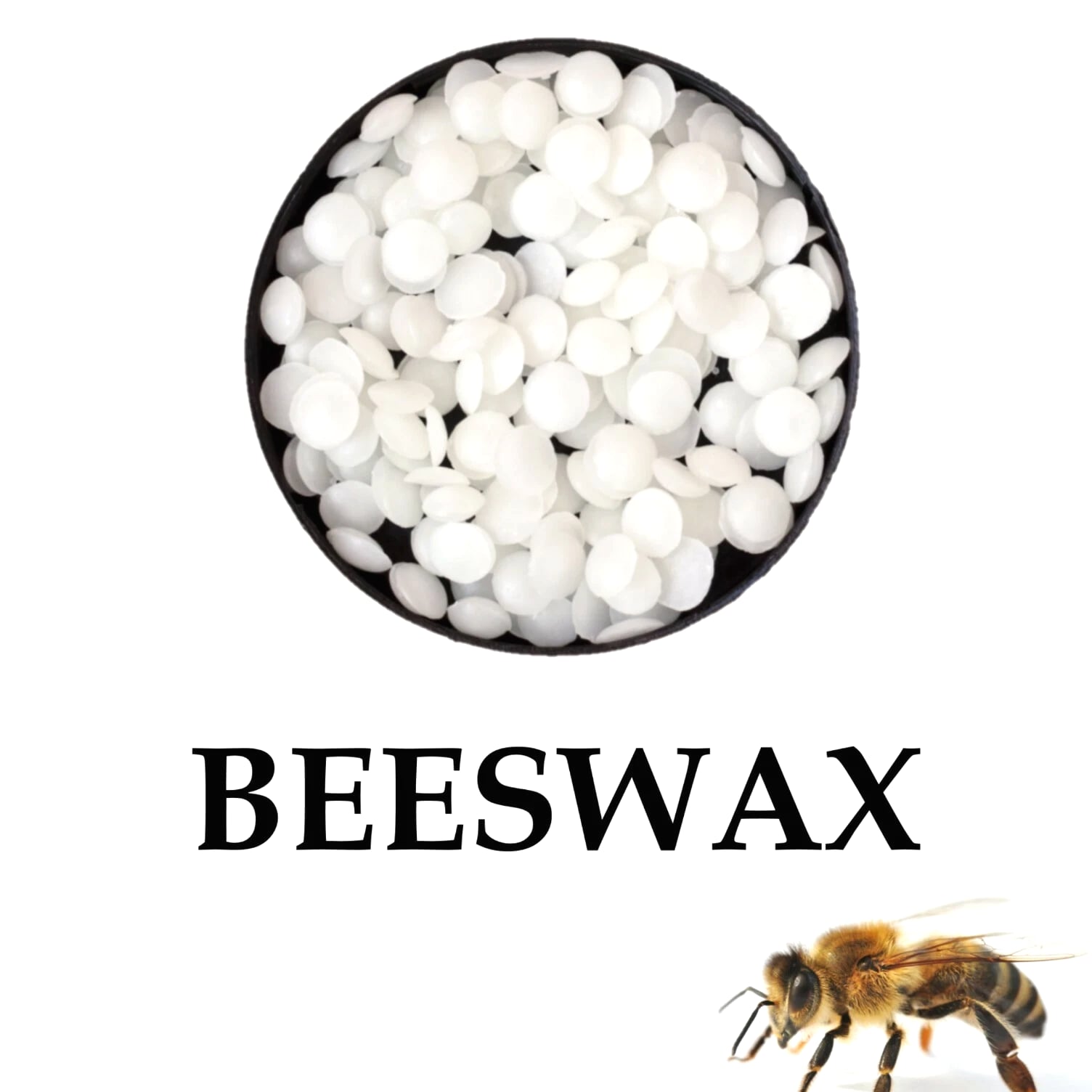 PURE 100% Natural BEESWAX PASTILLES BEADS PELLETS for Candles, Chapstick, Wholesale