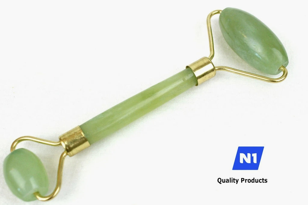 Facial Massage Jade Roller Slimming Face Body Eye Head Neck Beauty Tool