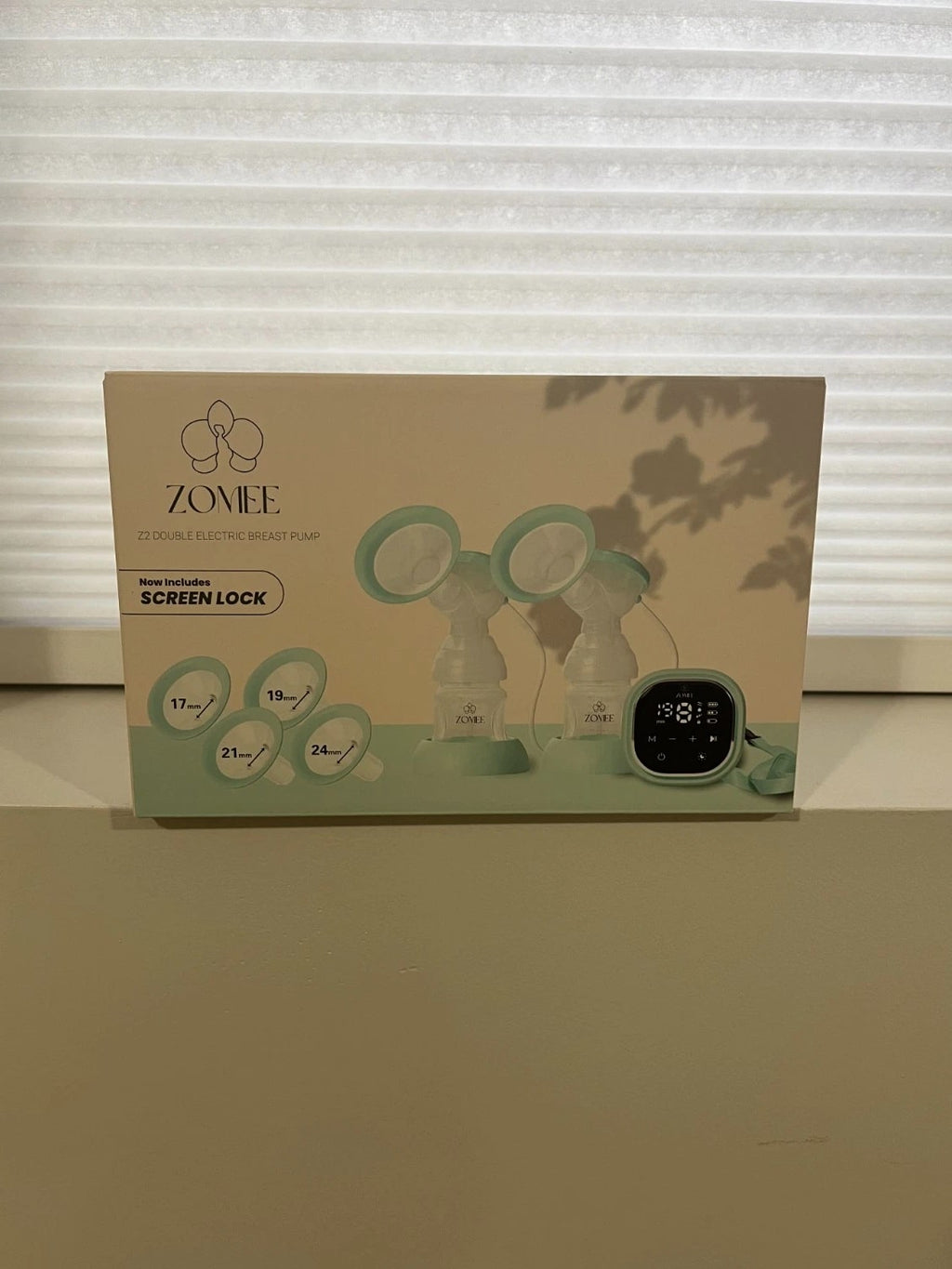 HOT DEAL! Zomee Z2 Electric Breast Pump+Hands-Free Collection Cups+Storage Bags