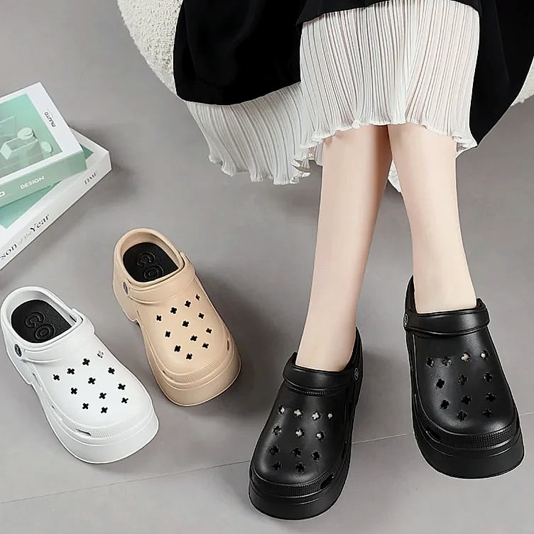 Women's EVA Platform Sandals Waterproof Summer Slippers