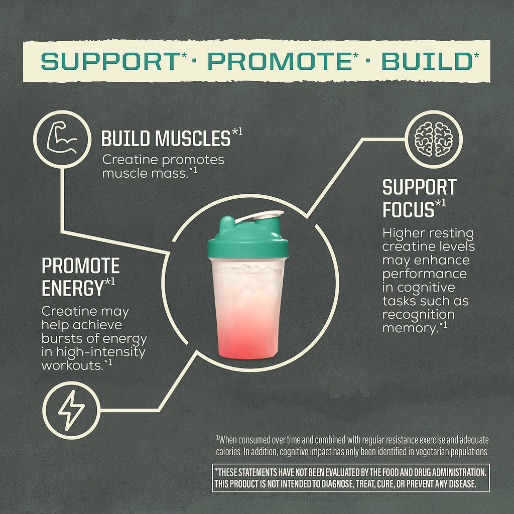 Sunwarrior Creatine Monohydrate Powder Micronized 60 Servings