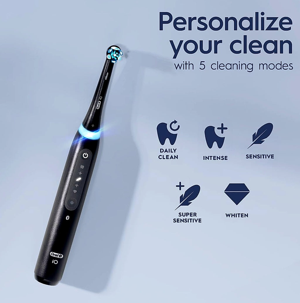 Oral-B iO5 Rechargeable Electric Toothbrush, 5 Cleaning Modes