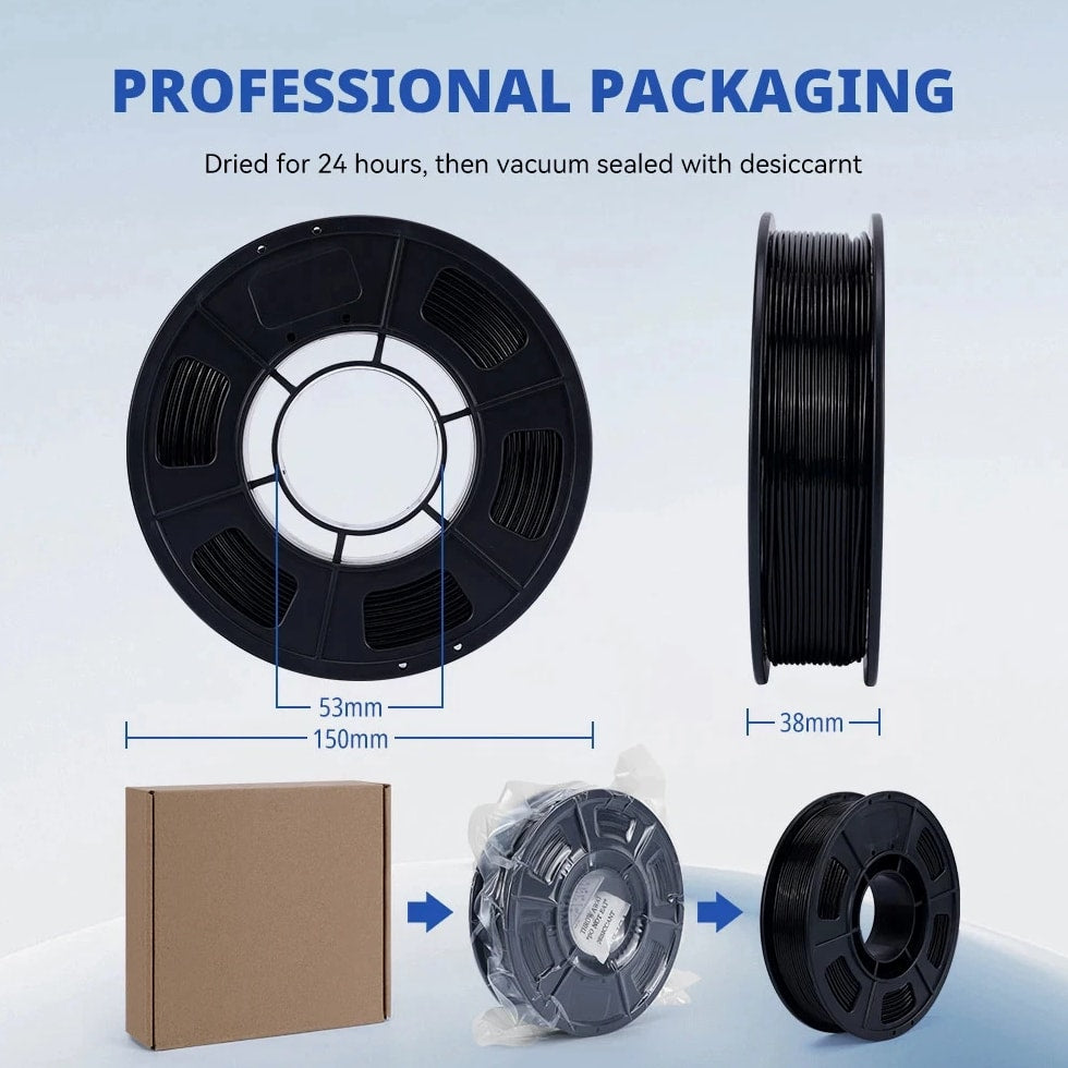 TPU Filament 1.75mm 0.3KG (Not 1kg) - Flexible 95A Soft 3D Printer Material
