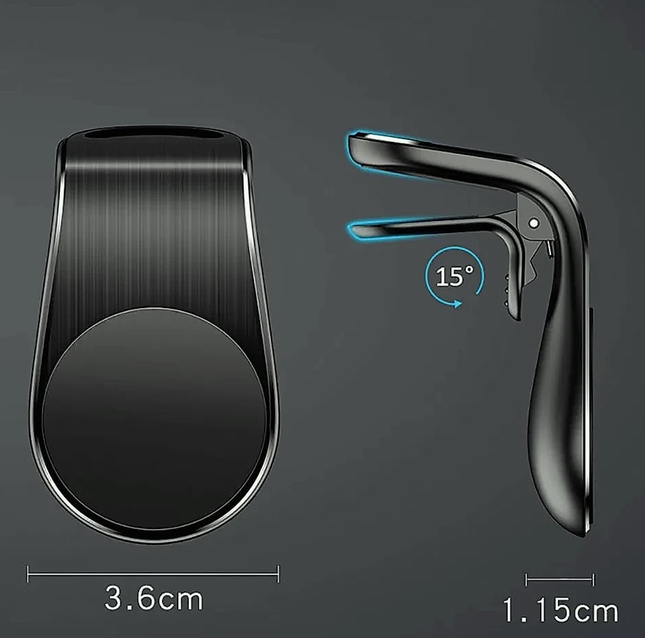 Magnetic Car Phone Holder Air Vent Clip Mount