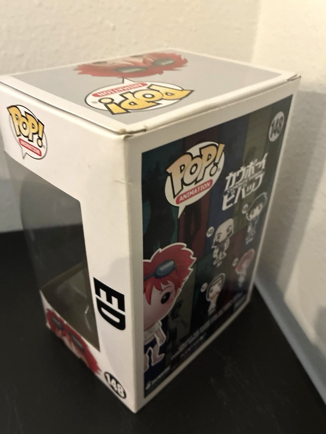 Funko Pop! Animation Cowboy Bebop Ed #148 & Ed and Ein #470 Vinyl Boxed Figures
