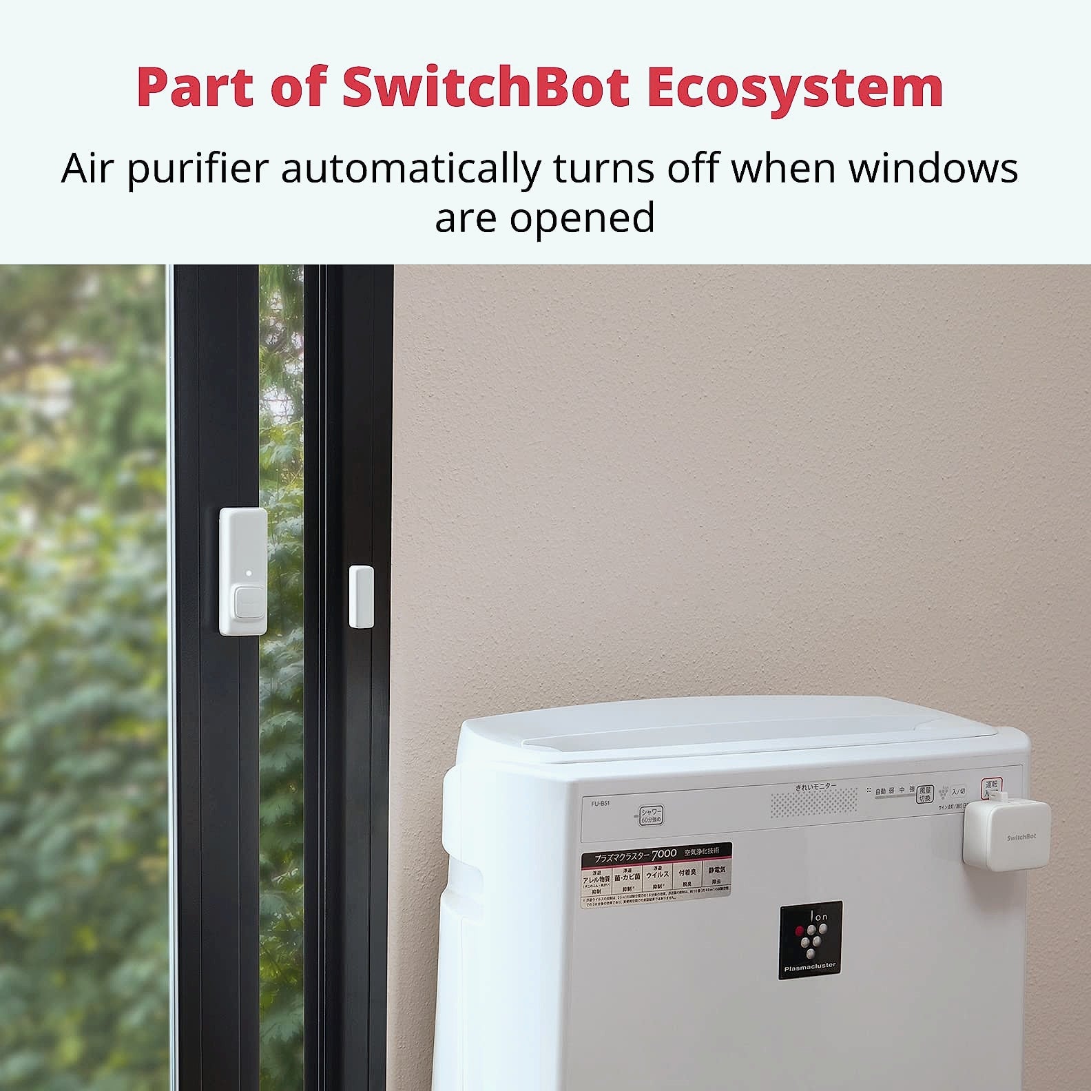 SwitchBot Door Alarm Sensor 3-Pack & Hub 2 Smart Home Bundle