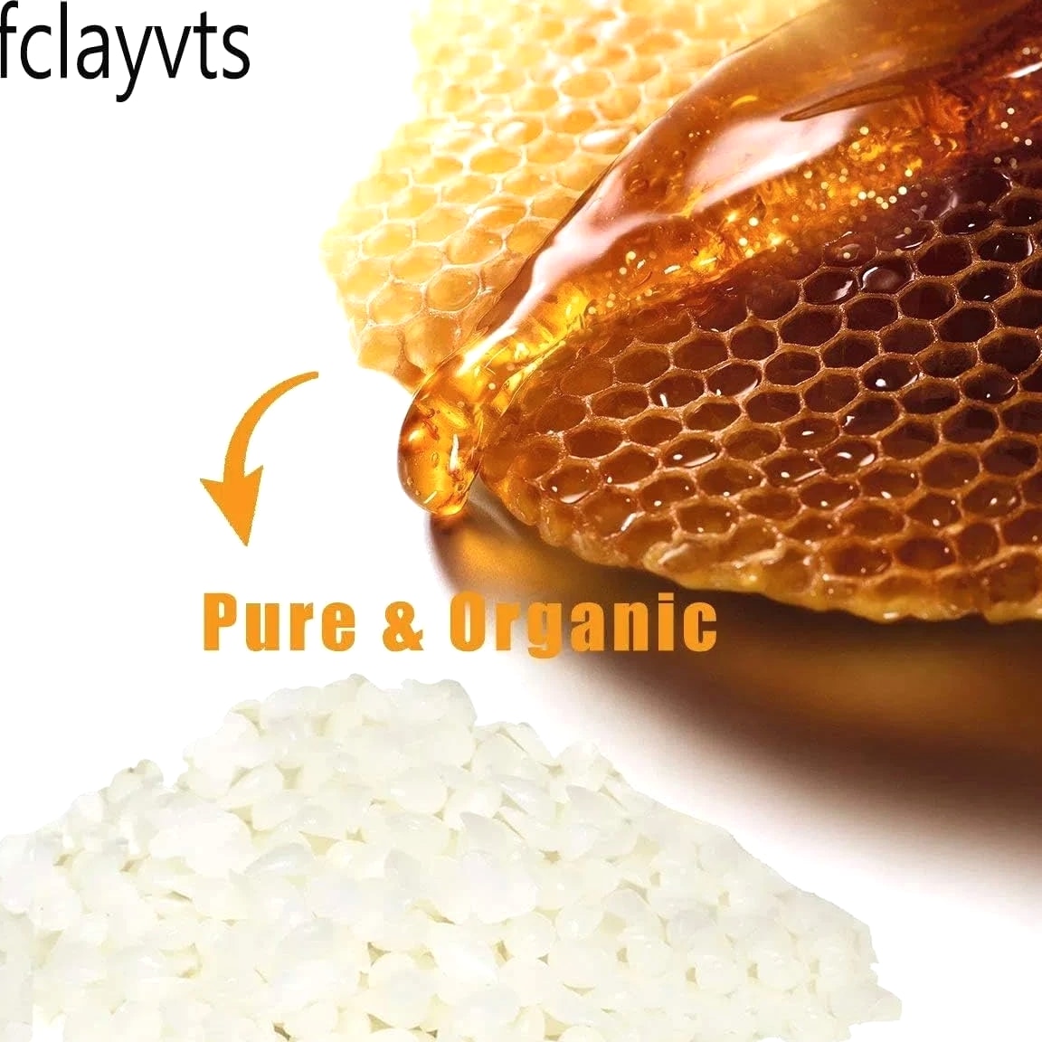 5 LB White Beeswax Pellets, Bulk Beeswax Beads (80 OZ), Pastilles for Candles