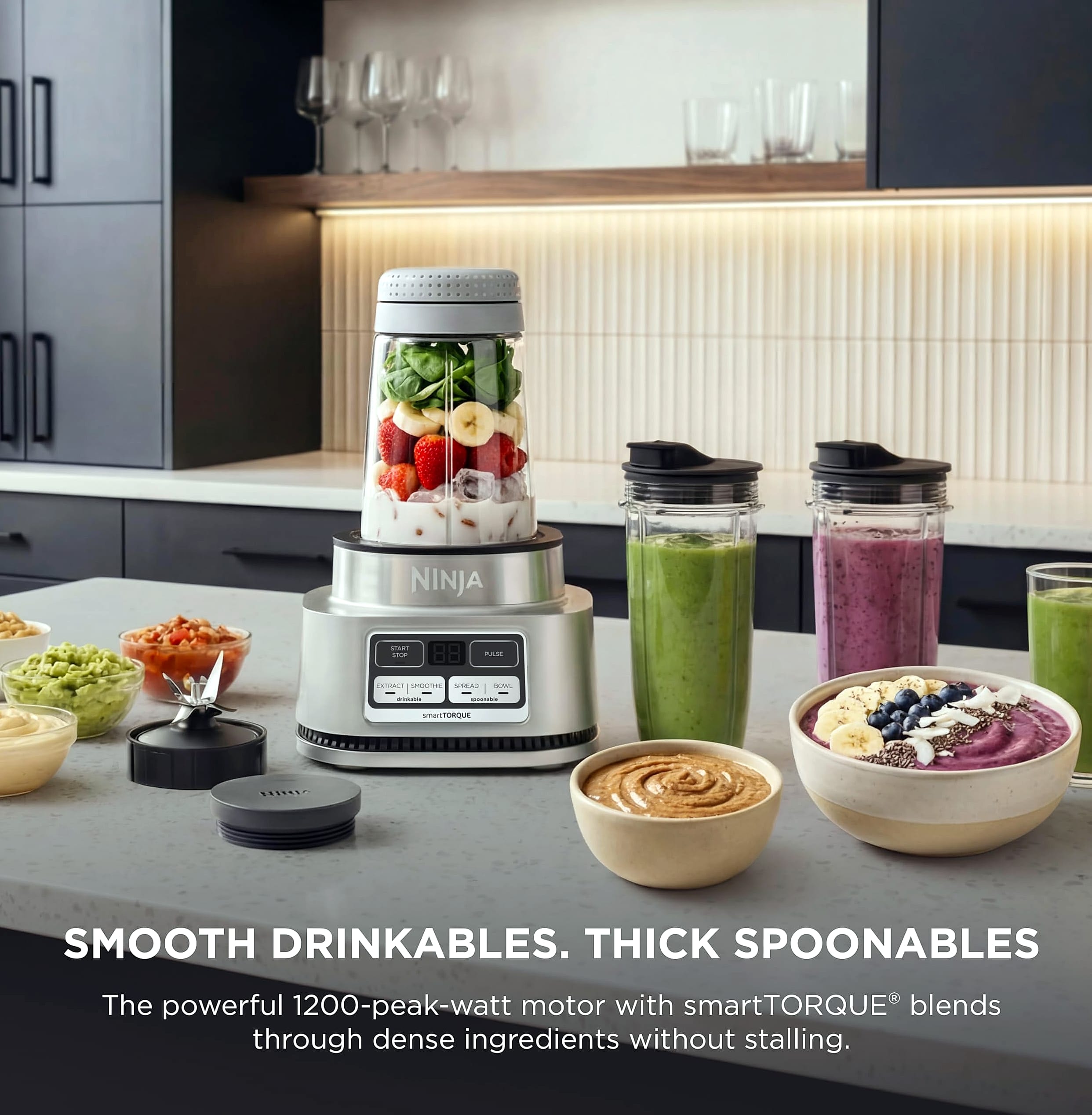 Ninja Foodi Personal Blender with Smoothie Bowl Maker