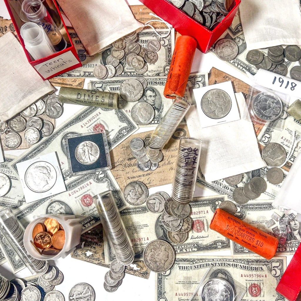 Vintage US Coin Investment Mixed Lot | LIQUIDATION ESTATE SALE | US Silver Coins