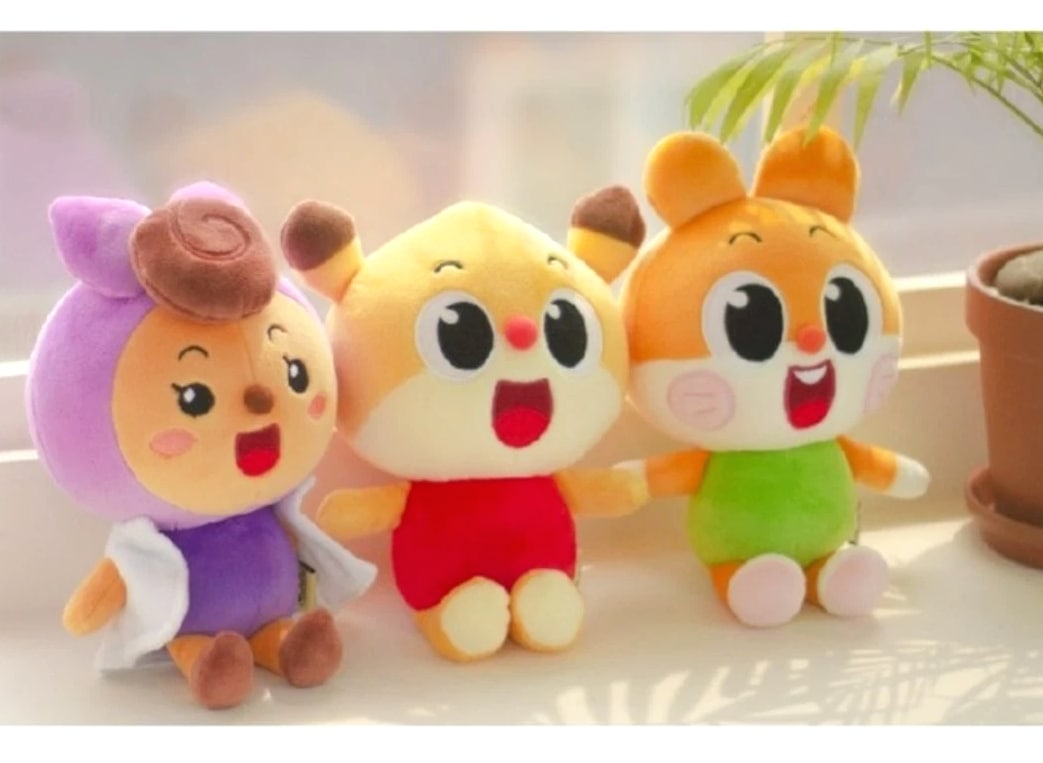CHEETAHBOO HAMDONG AREUMI Plush Doll, Baby Child Gift Korea