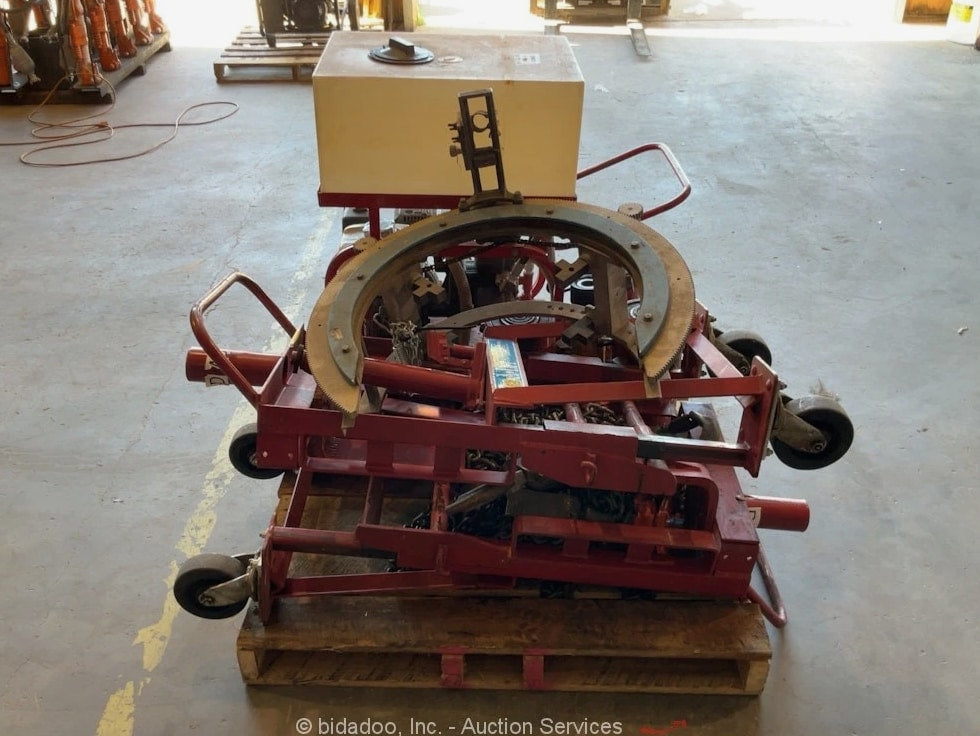 Lot (12) Miscellaneous Tools Hydrostatic Test Pump Cylinder Chain Hoist bidadoo