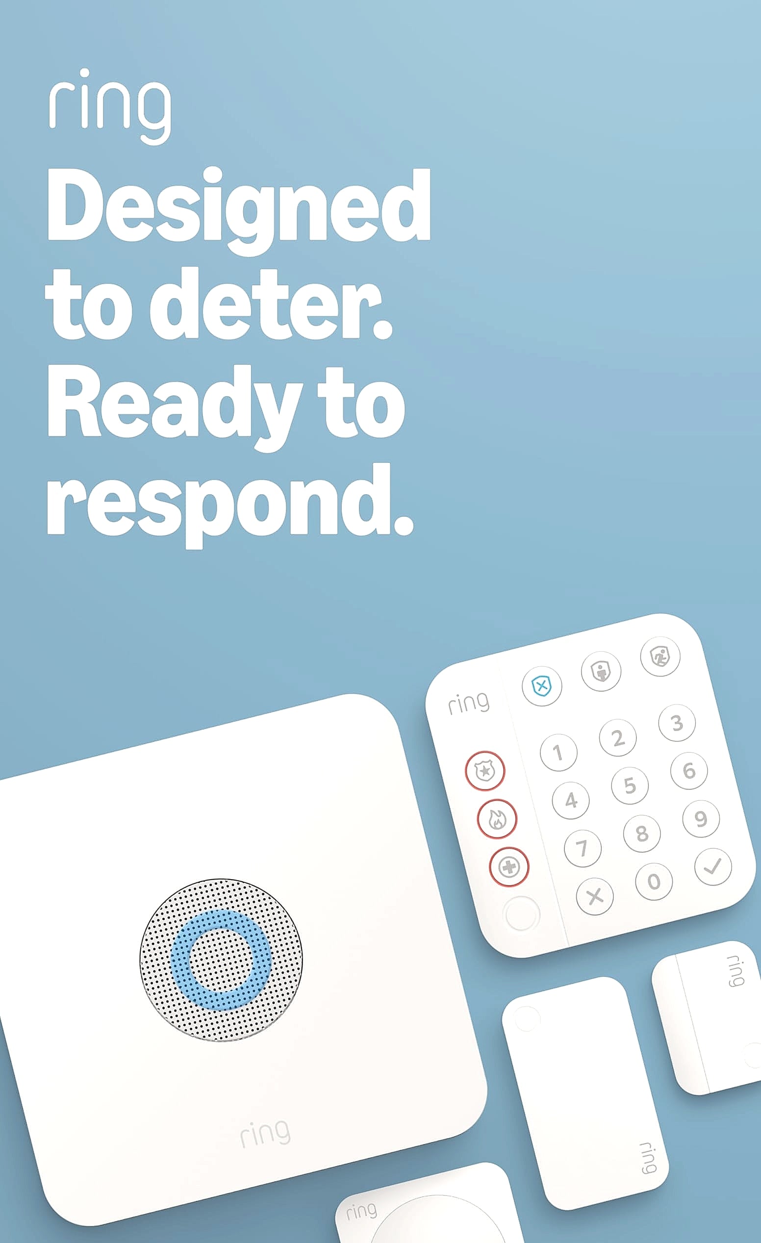 Ring Alarm 5-Piece Kit wireless home security system