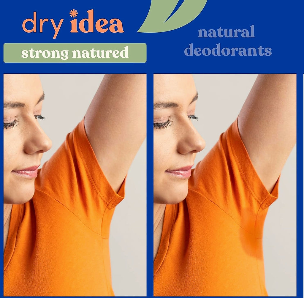 Dry Idea Plant-Based Antiperspirant, 72Hr Sweat Control, 3-Pack