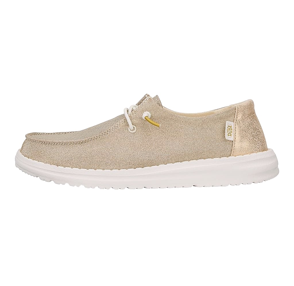Hey Dude Women's Wendy Metallic Sparkle Slip-On Loafer