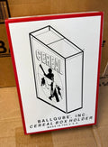 BallQube Cereal Box Holder / Display Case for other Cereal / Sports Memorabilia