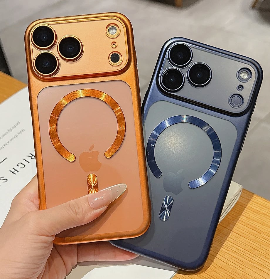 Matte Translucent Magnetic iPhone 17 Pro Max Case with Magsafe