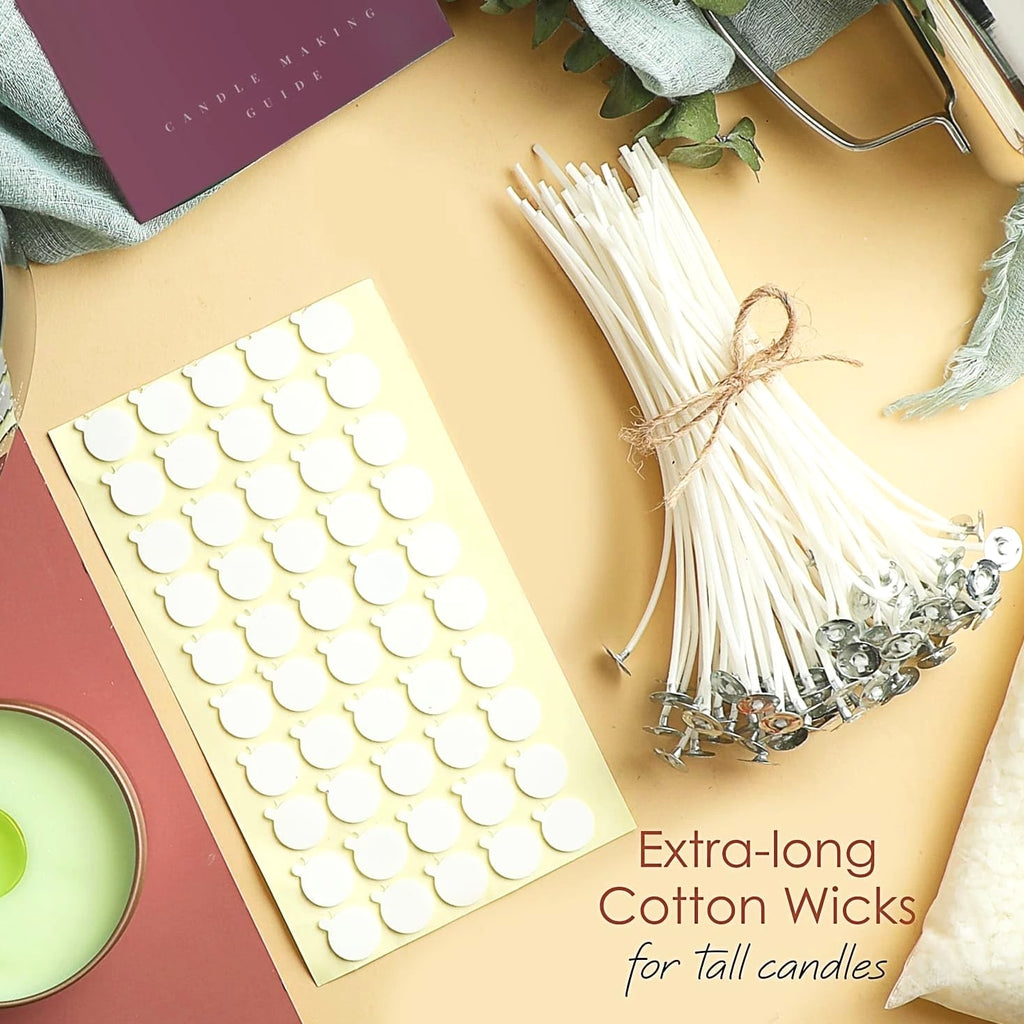 Organic Natural Soy Candle Wax Bulk for Candle Making - 10 lbs Soy Wax Flakes Kit