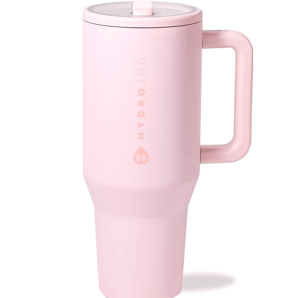 HydroJug Traveler 32 oz Water Bottle with Flip Straw