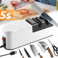 Professional Electric Knife Sharpener Kitchen Sharpening Stone Grinder knives US