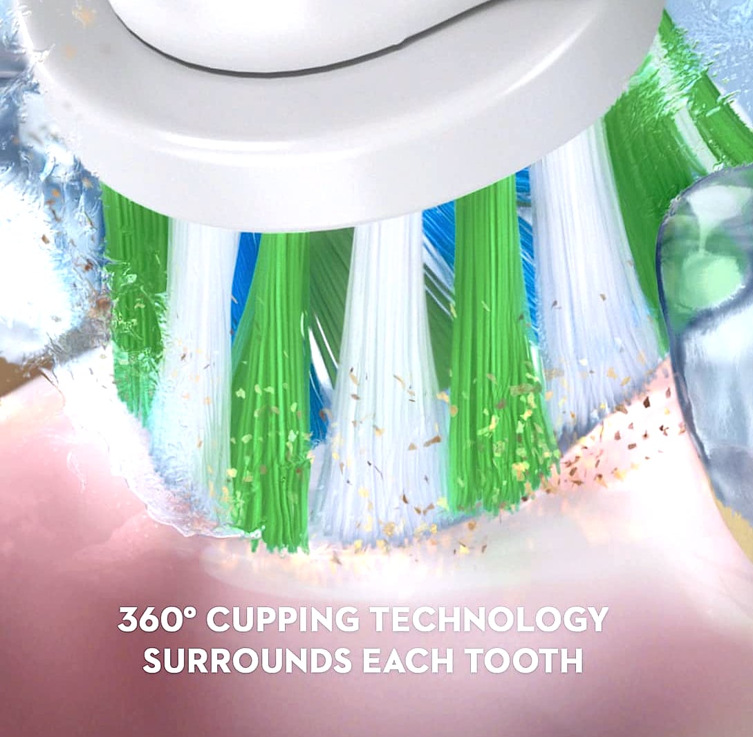 Oral-B Smart 1500 Electric Toothbrush Rechargeable Black