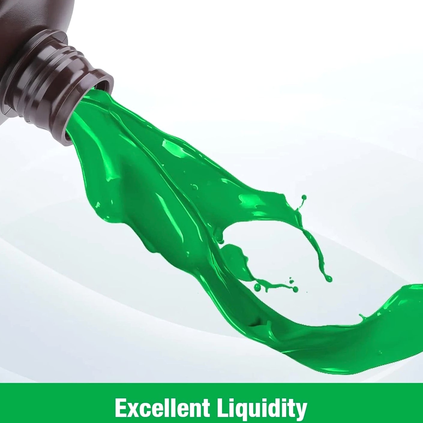 ELEGOO 3D Printer Resin 1000g - Fast Curing, Non-Toxic Clear Green