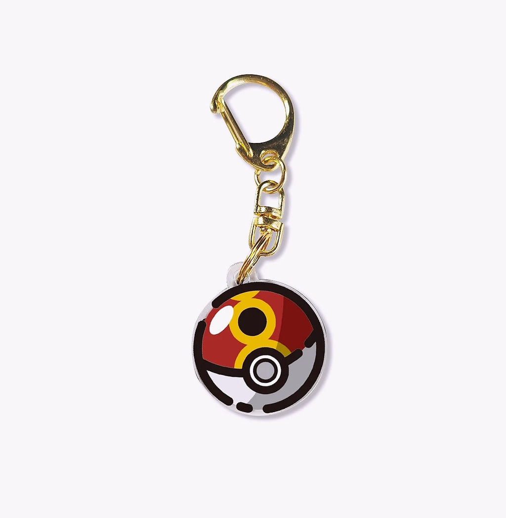 Keeppley Poké Ball Keychain Acrylic Double-sided Pendant