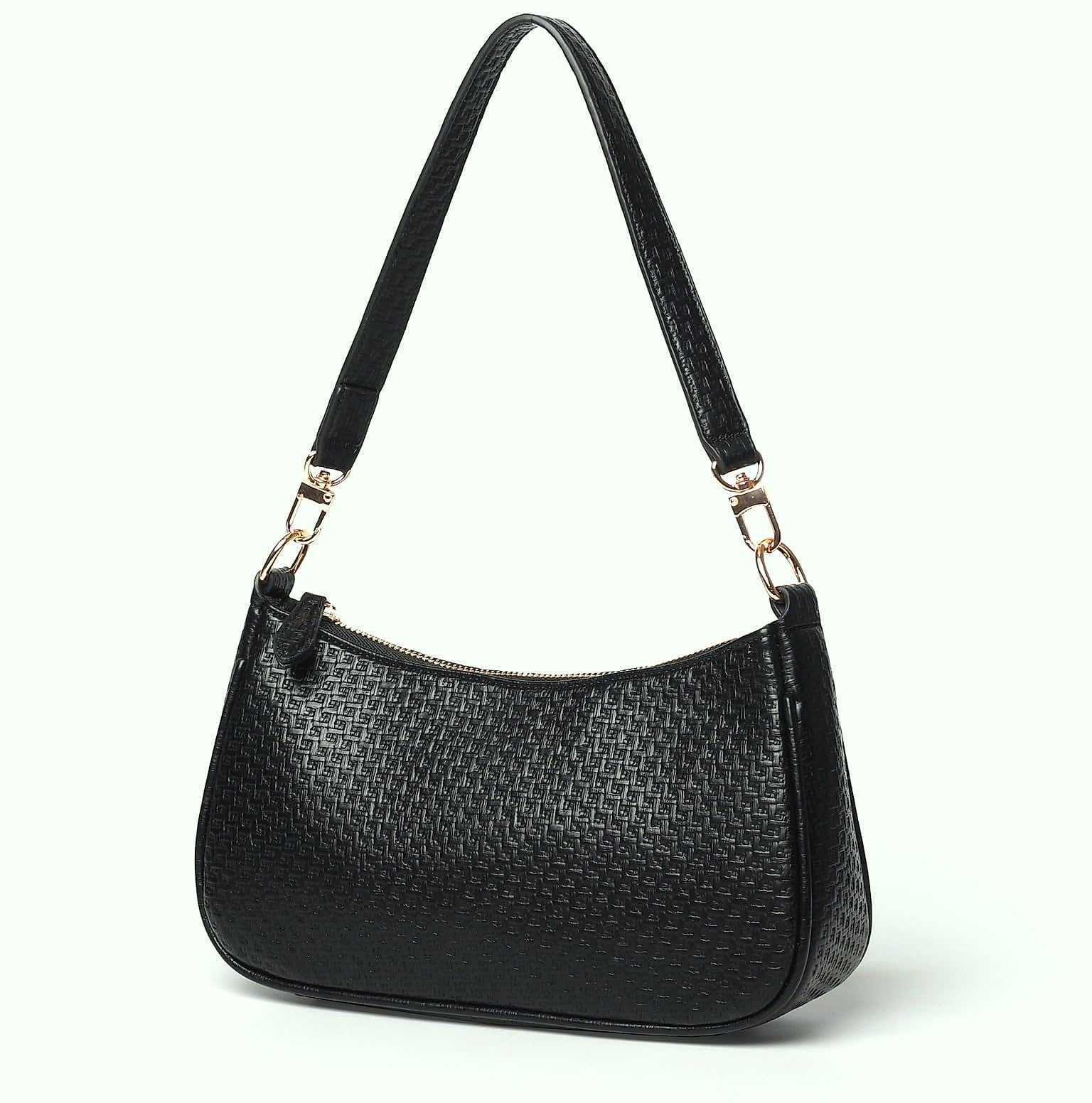 VODIU Clutch Tote Handbag with Removable Straps and Zipper Closure