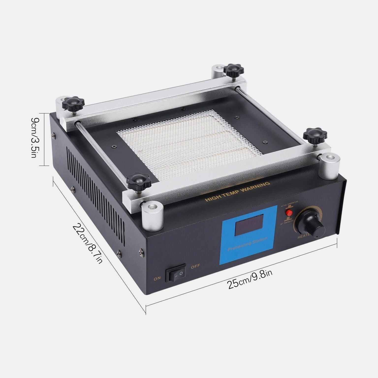 Preheating Rework Station 450 W Handheld Hot Plate Preheating Station Lab 110V