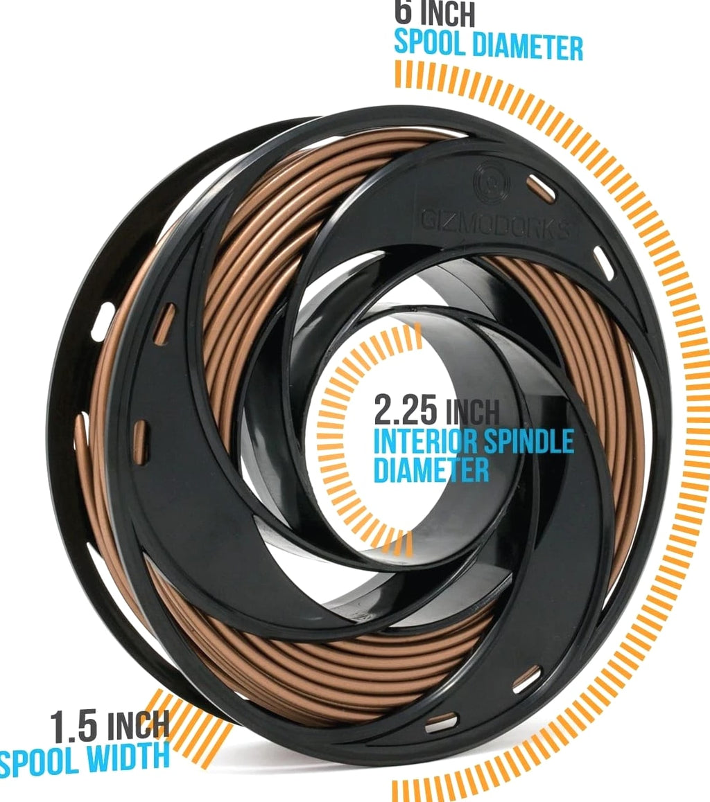 Flexible TPU 3D Printer Filament 1.75mm 200g - Yellow for Quality Prints