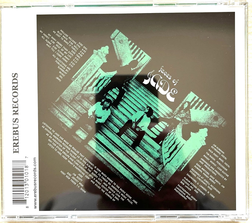 JADE "Faces Of Jade" CD - Erebus Records M/M
