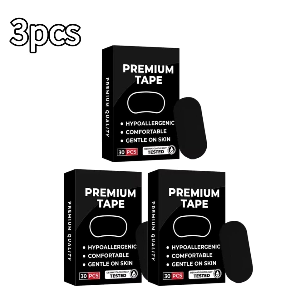 10 Pcs Anti Snore Mouth Breathing Tape For Better Sleep Nights Nasal Strips
