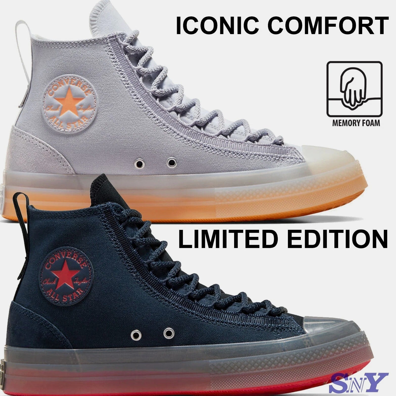 Converse Chuck Taylor All Star CX EXP2 Hi Top Shoes Kicks Sneakers New Into Void