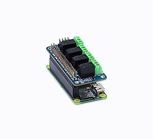 SB Components Relay 4 Zero 3V 4 Channel Relay Shield for Raspberry Pi