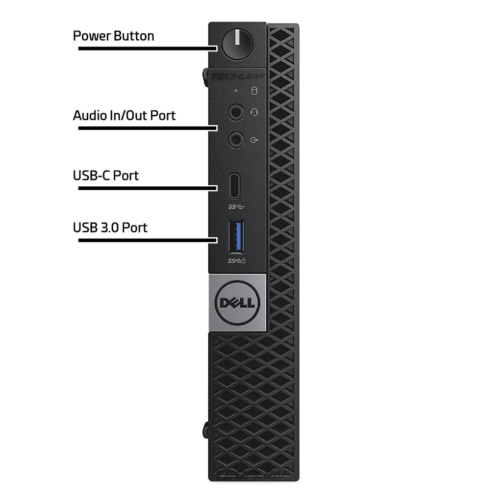 Dell Mini Desktop PC i5 8th Hexa-Core Processor, up to 32GB RAM, 2TB SSD NVMe, Windows 11