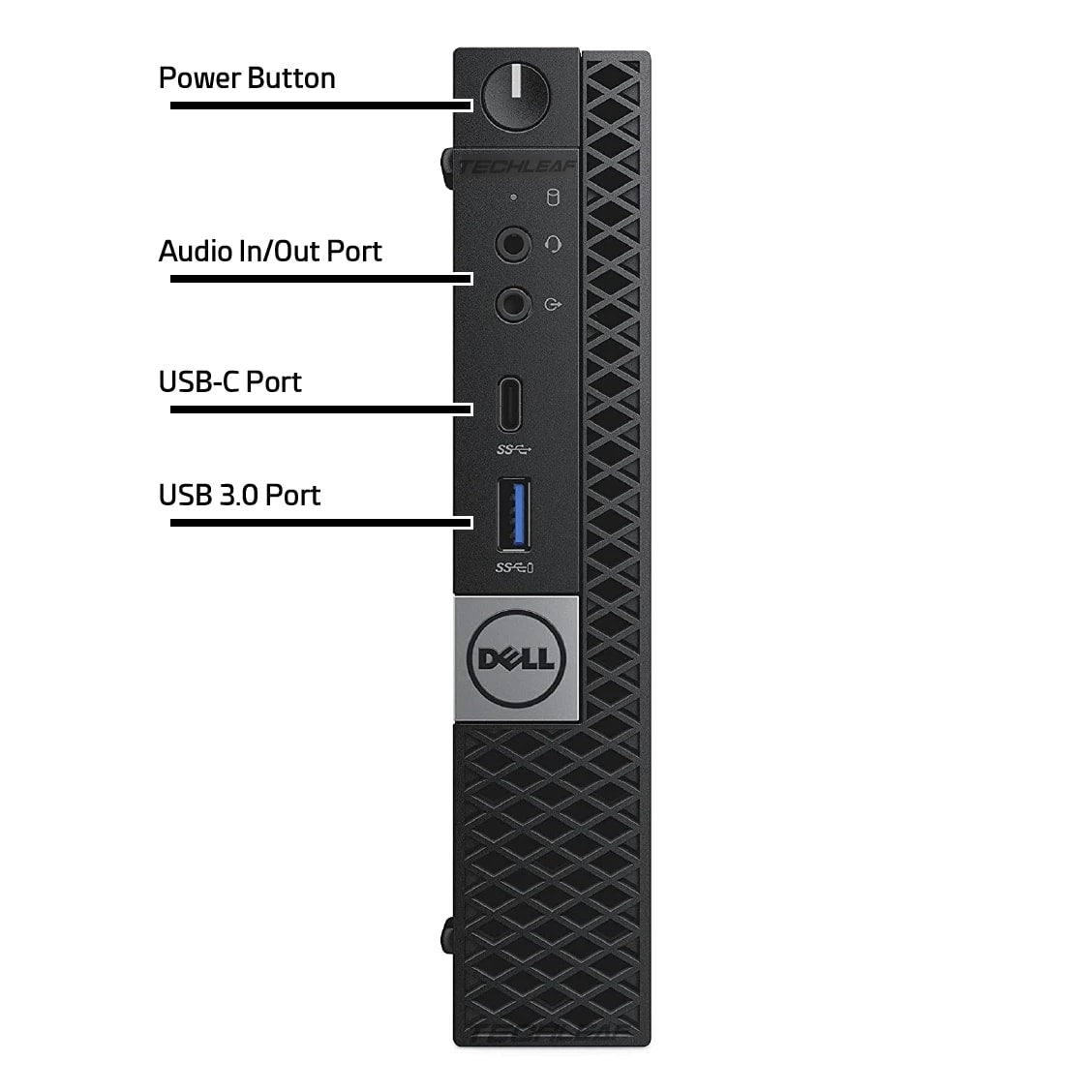 Dell Mini Desktop PC i5 8th Hexa-Core Processor, up to 32GB RAM, 2TB SSD NVMe, Windows 11