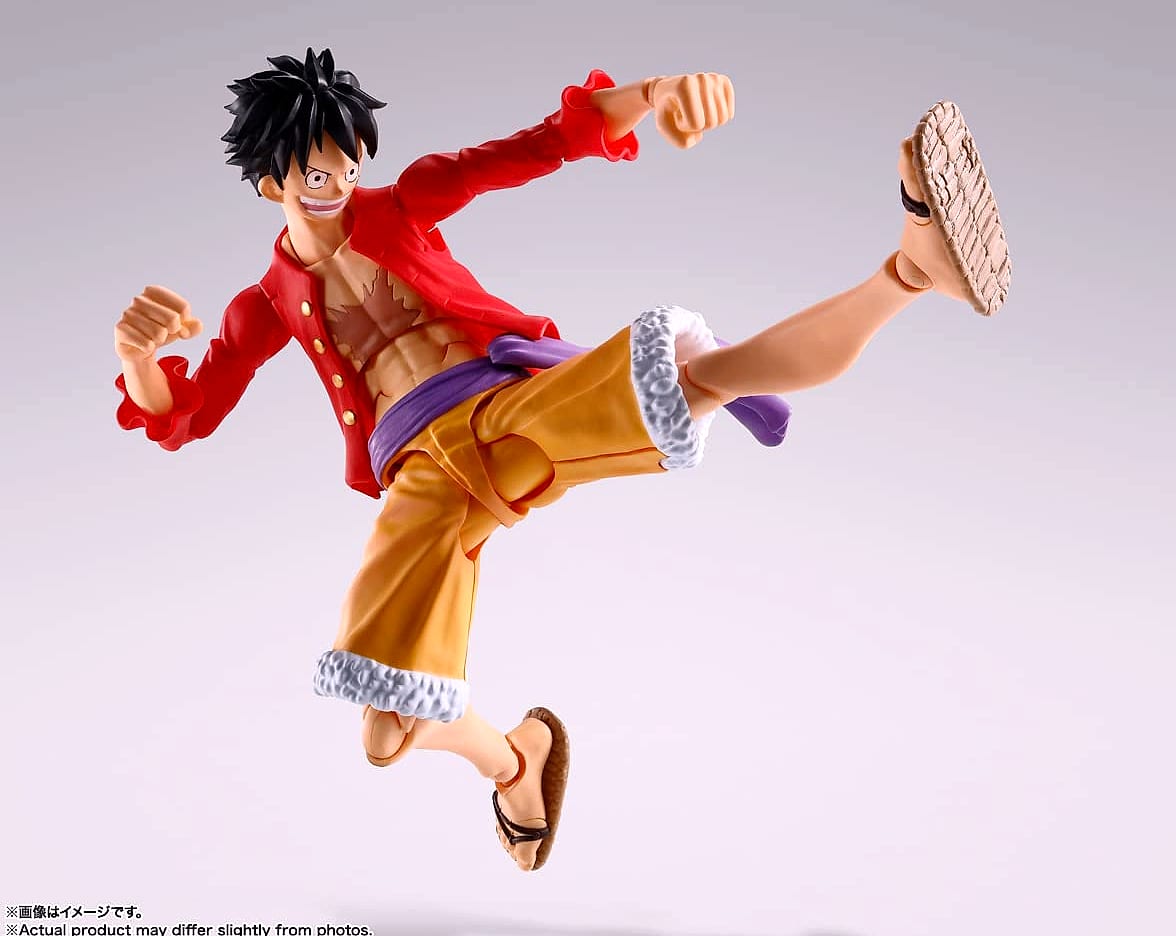 S.H.Figuarts Monkey D. Luffy Raid on Onigashima Action Figure