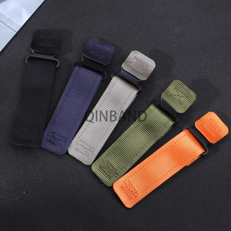 Nylon Watch Band 20mm 22mm Quick Release Canvas Watch Strap for Men Women