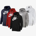 Nike Men's Hoodie Sportswear Club Fleece Active Graphic Pullover Sweatshirt