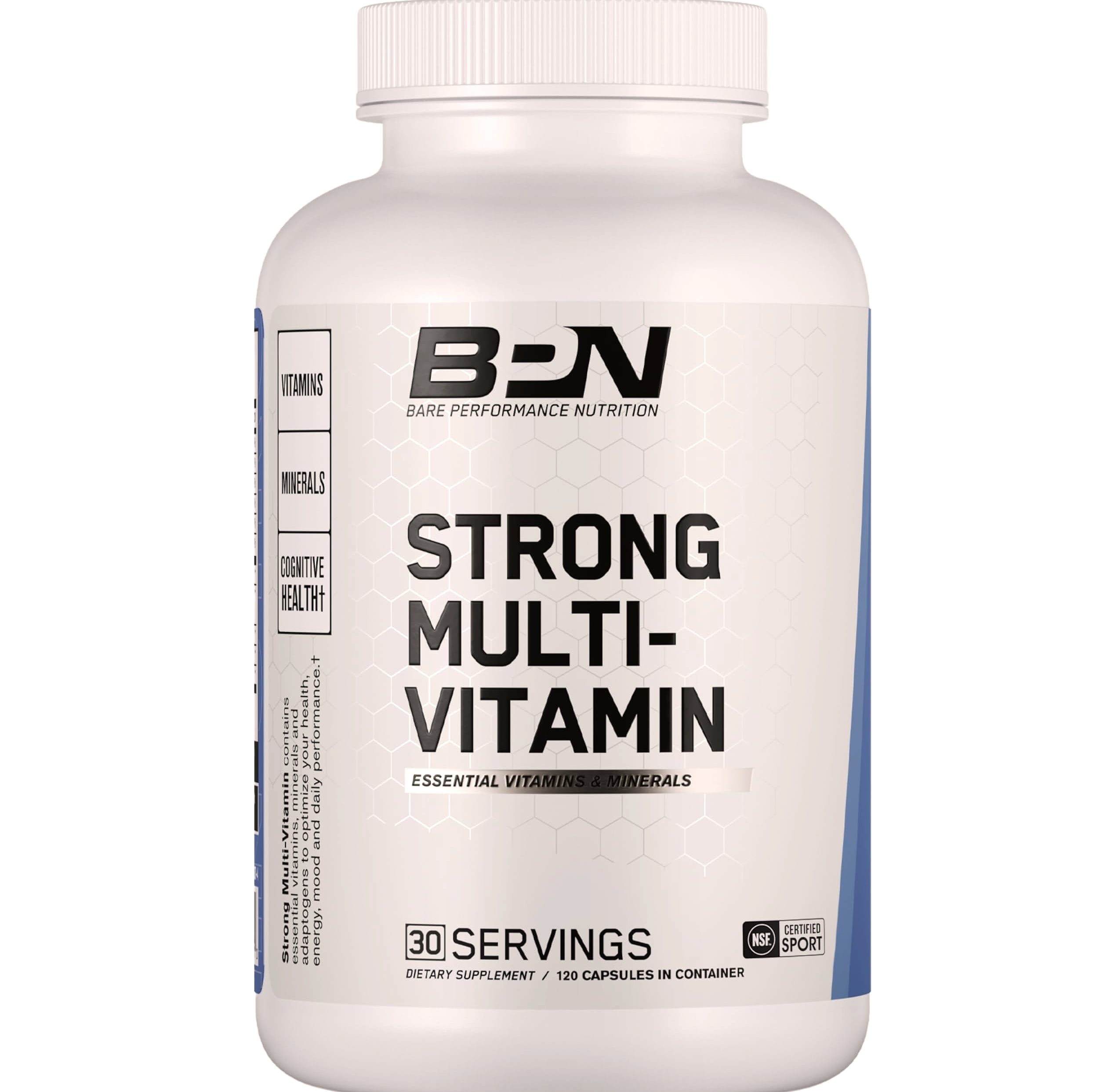 Bare Performance Nutrition Strong Multi-Vitamin with Adaptogens
