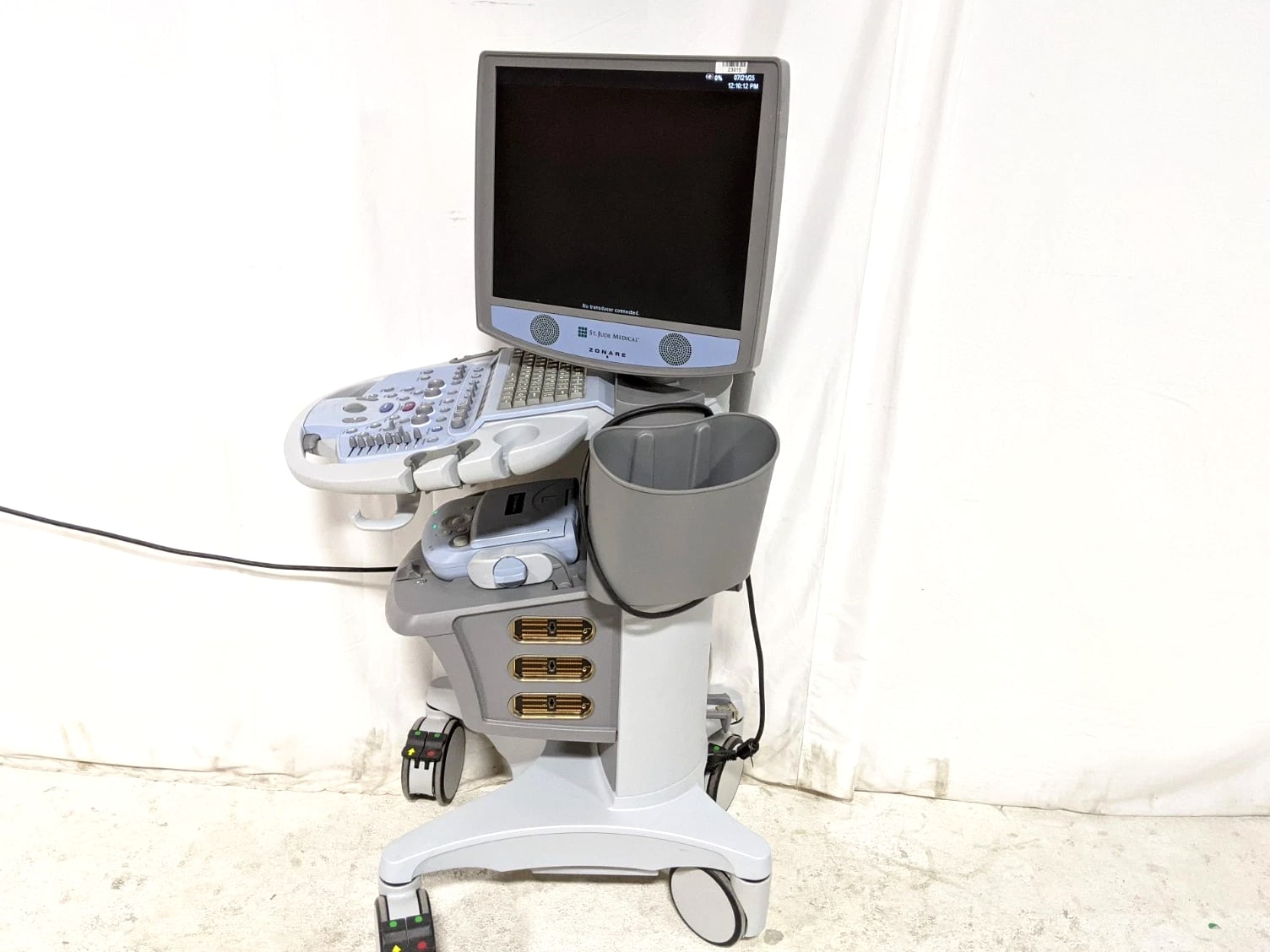 St. Jude Medical Zonare Viewmate Z 85000-08 Ultrasound System