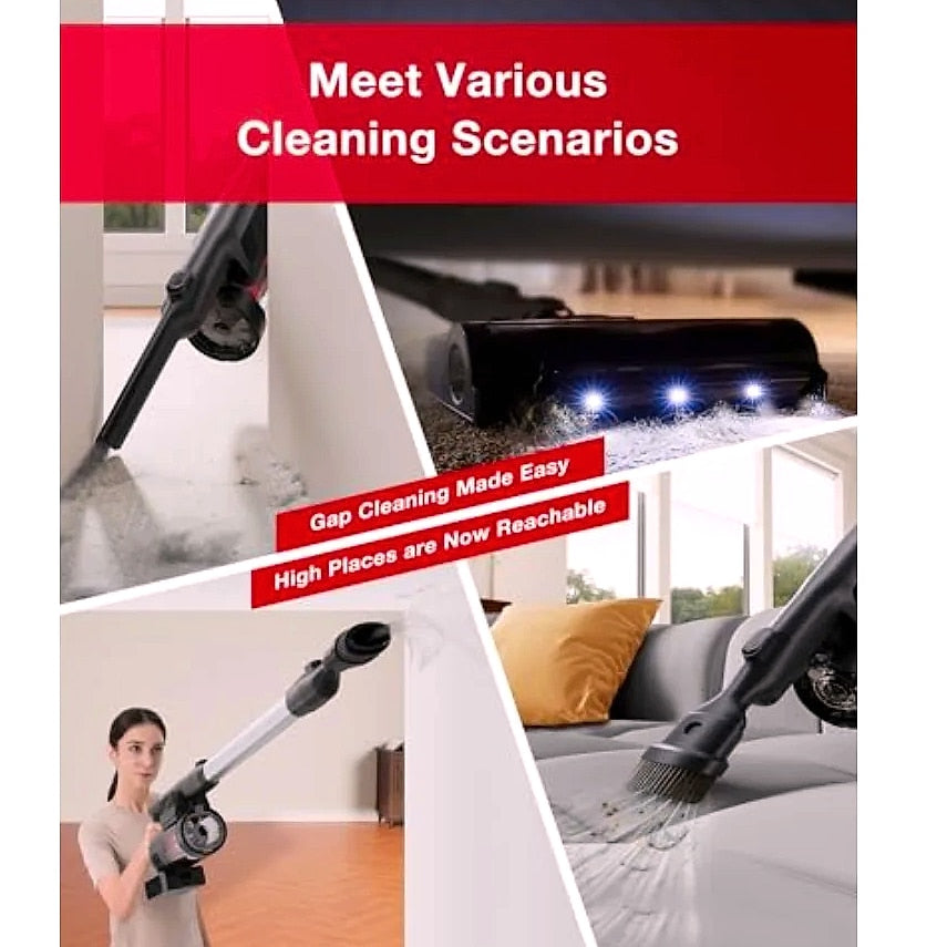 SHXI C12 Combo cordless stick vacuum with robot mop